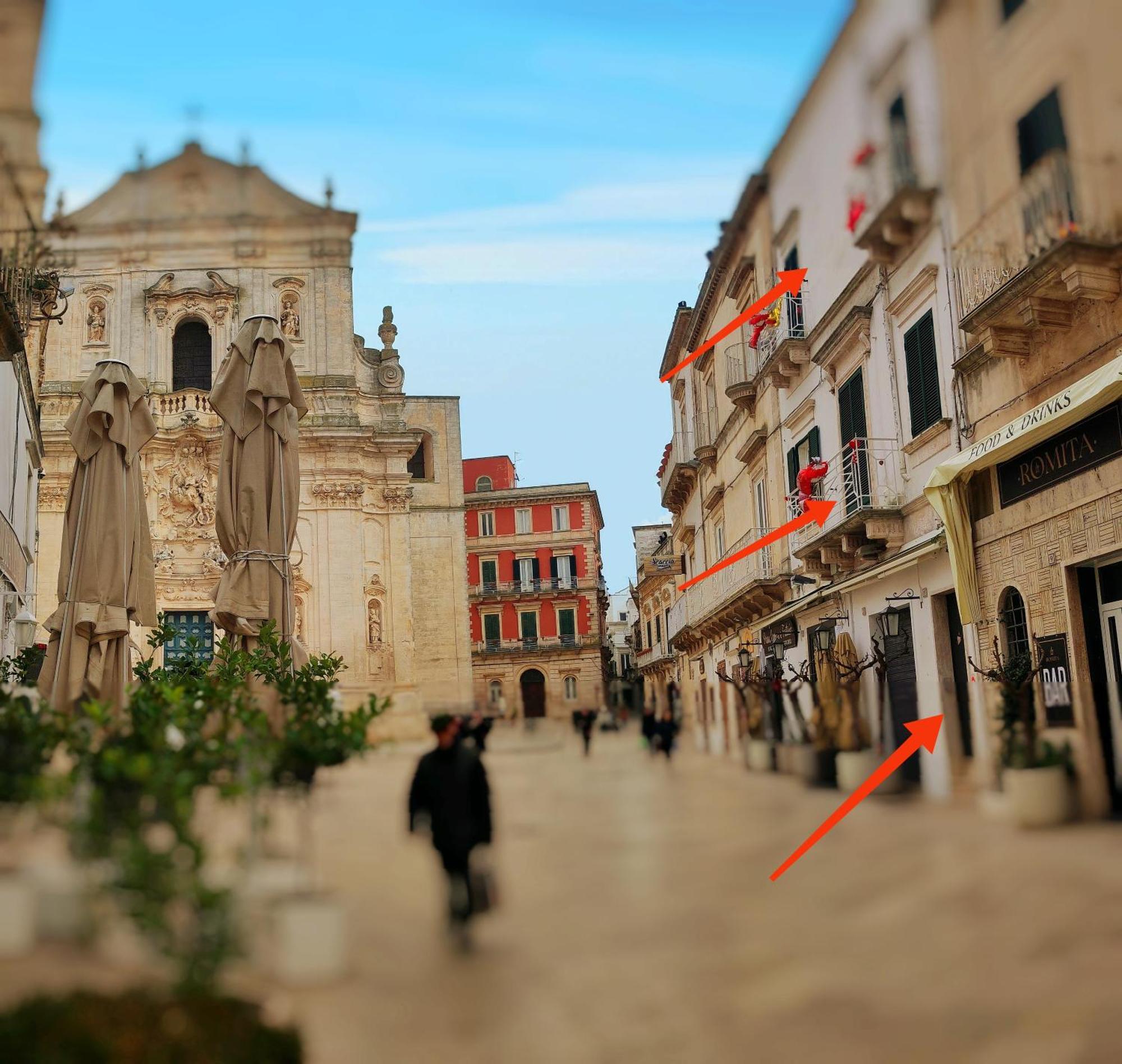 شقة Il Plebiscito Luxury Loft Fronte Basilica مارتينا فرانكا المظهر الخارجي الصورة